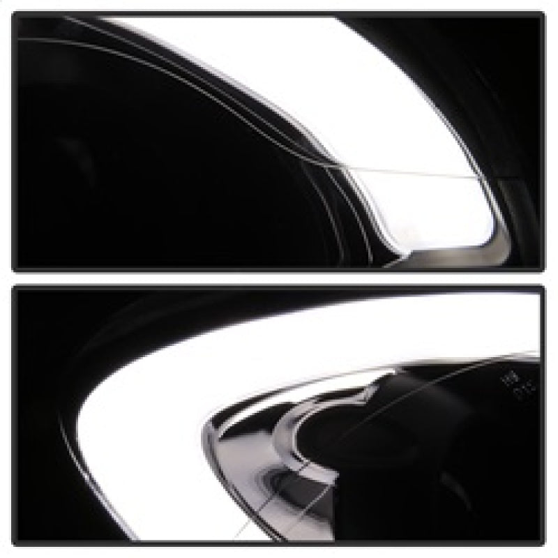 SPYDER 5083449 Spyder Mini Cooper Countryman 11-15 Headlights - Halogen Model Only - Black PRO-YD-MCO11-DRL-BK