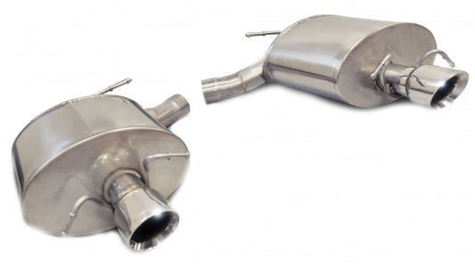 CORSA Performance 14948 Corsa 2011-2014 Cadillac CTS Wagon V 6.2L V8 Polished Sport Axle-Back Exhaust