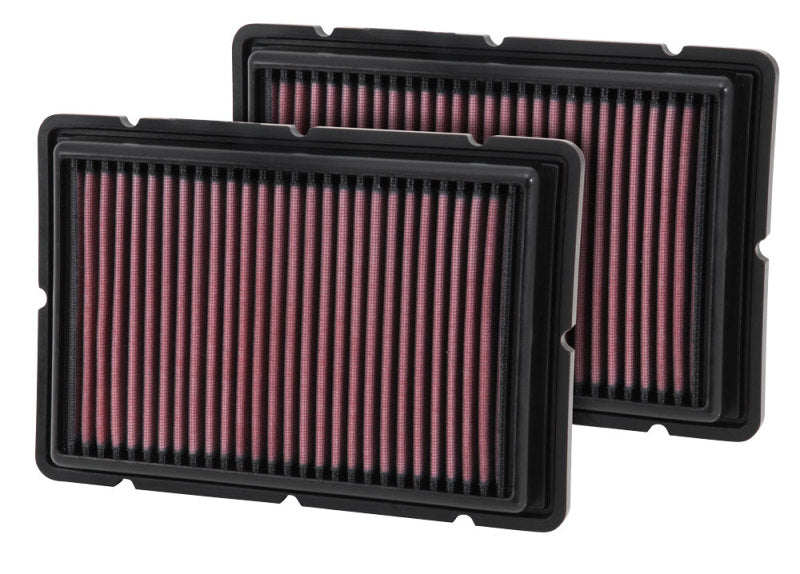 K&N Engineering 33-2494 K&N Replacement Air Filter 05-09 Ferrari F360 11.125in O/S Length x 7.625 O/S Width x 1.313in H