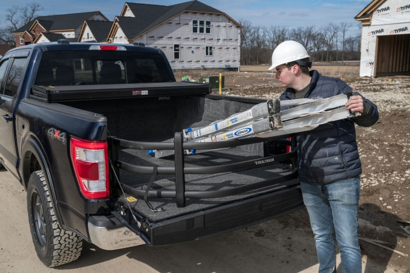 AMP Research 74803-01A 04-22 Ford F-150 Bedxtender HD Sport - Black (Optional No-Drill Brkt 74602-01A)