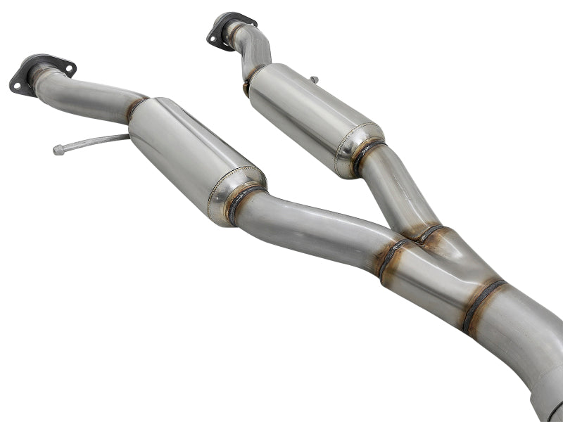 aFe 49-38078-B Large Bore HD 3in 304 SS Cat-Back Exhaust w/ Black Tips 14-19 Jeep Grand Cherokee (WK2) V6-3.6L