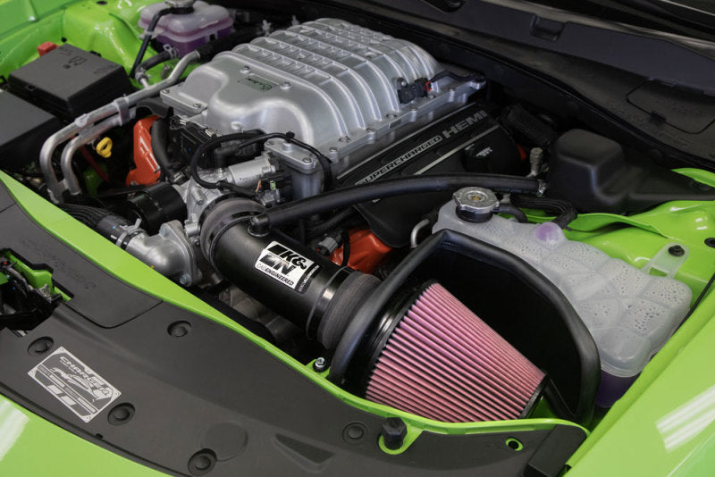 K&N Engineering 69-2553TTK K&N 2017 Dodge Challenger Hellcat SC V8-6.2L F/l Typhoon Air Intake