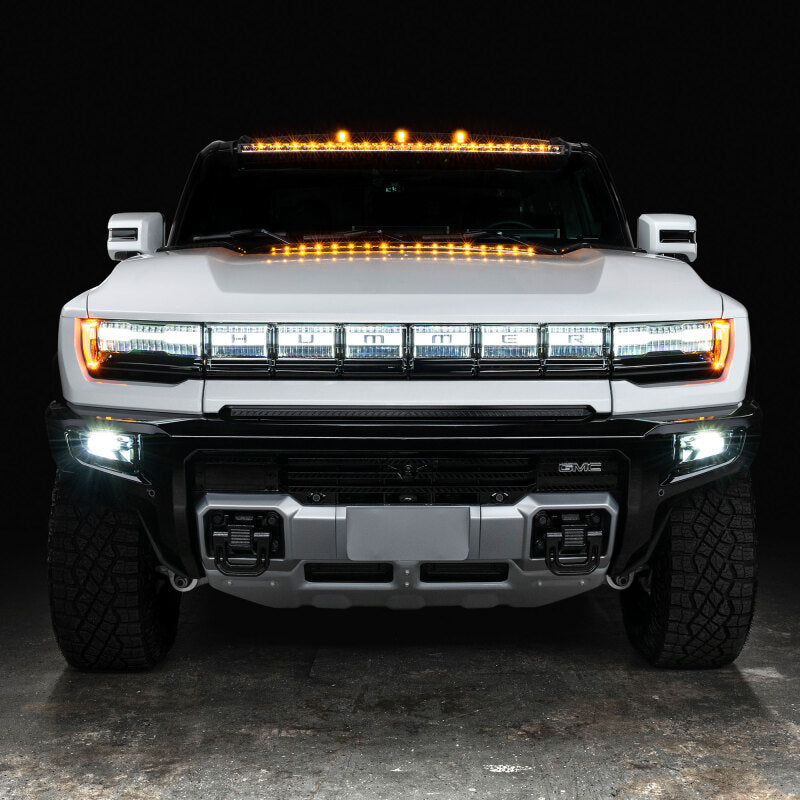 ORACLE Lighting 6923-023 Oracle 22-24 HUmmer EV 5in Roof Mount Curved Light Bar w/ Brackets
