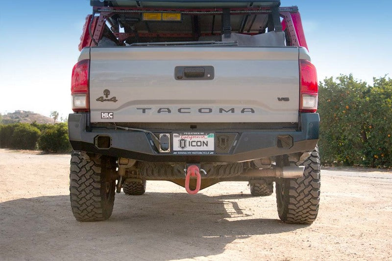 ICON 56221 2016+ Toyota Tacoma Rear Impact Bumper