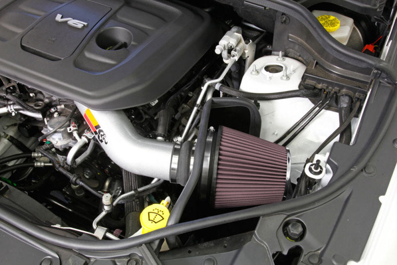 K&N Engineering 77-1572KS K&N 2016 Jeep Grand Cherokee V6-3.6L Performance Intake Kit