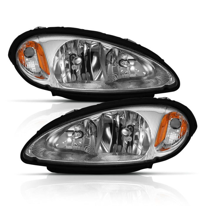 ANZO 111472 ANZ Crystal Headlights