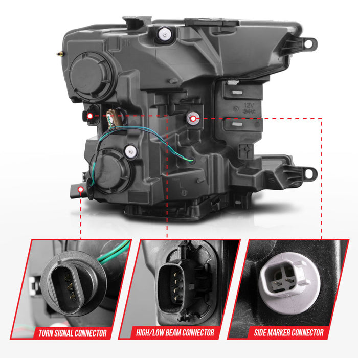 ANZO 111509 ANZ LED/Projector Headlights