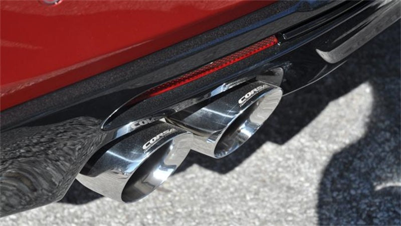 CORSA Performance 14786 Corsa 2017-2024 Chevrolet Camaro SS 6.2L V8 2.75in Polished Sport Axle-Back Exhaust