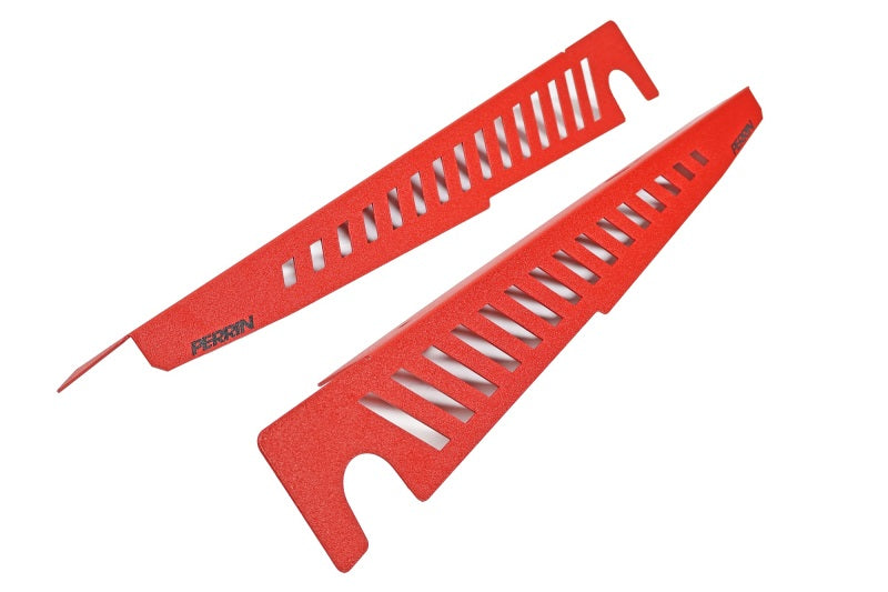 Perrin Performance PSP-ENG-551RD PERRIN 22-25 Subaru WRX Fender Shroud Set - Red