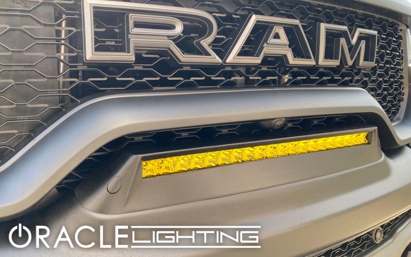 ORACLE Lighting 5885-006 19-22 RAM Rebel/TRX Front Bumper Flush LED Light Bar System - Yellow