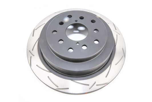 DBA DBA4656S-10 2001 Subaru Impreza WRX STI 10 Stud Hole Rear Slotted 4000 Series Uni-Directional Rotor