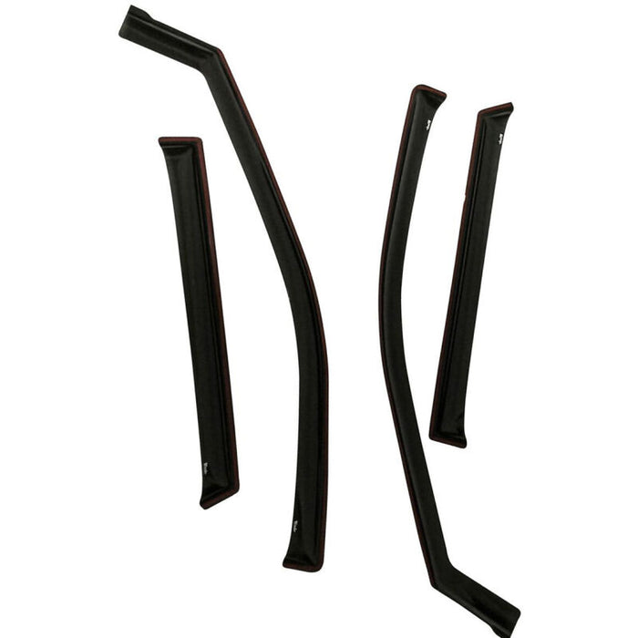 Westin 72-51487 2011-2018 Jeep Grand Cherokee Wade In-Channel Wind Deflector 4pc - Smoke