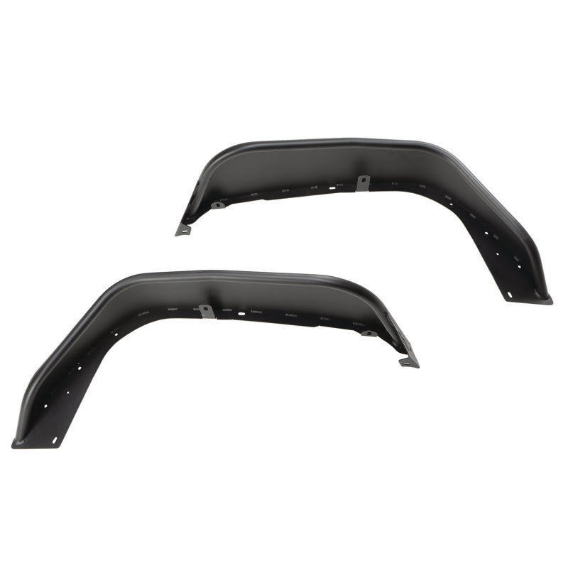 Rugged Ridge 11615.71 HD Steel Tube Fenders Front Pair Black 18-19 JL