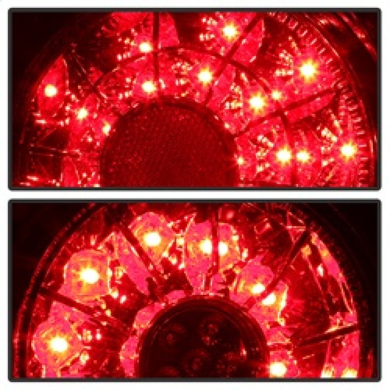 SPYDER 5085054 Spyder 01-03 Lexus IS300 LED Tail Lights w/Inner Trunk Lights - Smoke (ALT-YD-LIS300-LED-SET-SM)