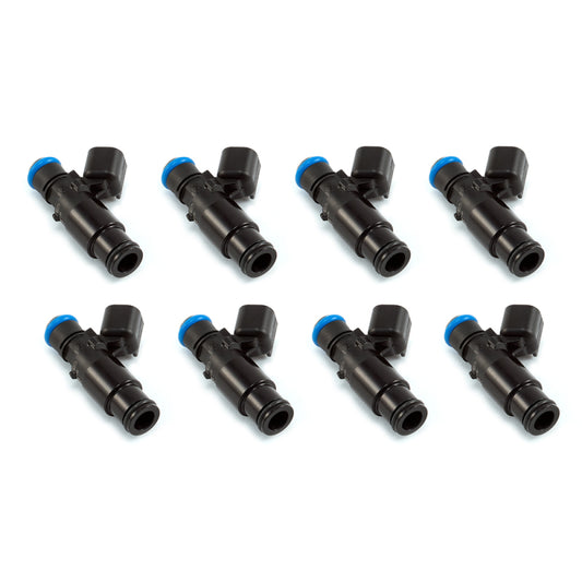 Injector Dynamics 1300.48.14.14B.8 1340cc Injector - 48mm Length - 14mm Top - 14mm Black Bottom Adaptor (Set of 8)