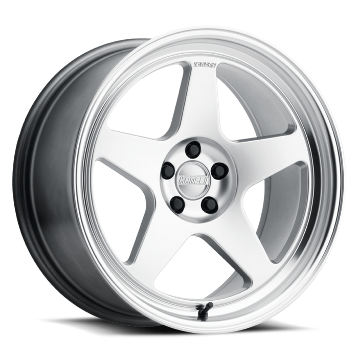 Kansei K12H-189016+35 K12H Knp 18x9in / 5x100 BP / 35mm Offset / 73.1mm Bore - Hyper Silver Wheel
