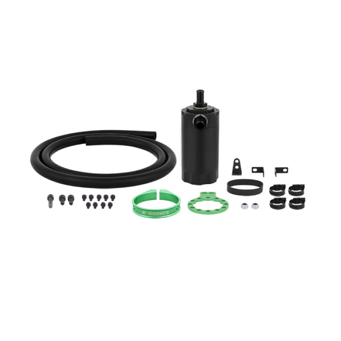 Mishimoto MMBCC-UNI-GN Universal Baffled Oil Catch Can - Green