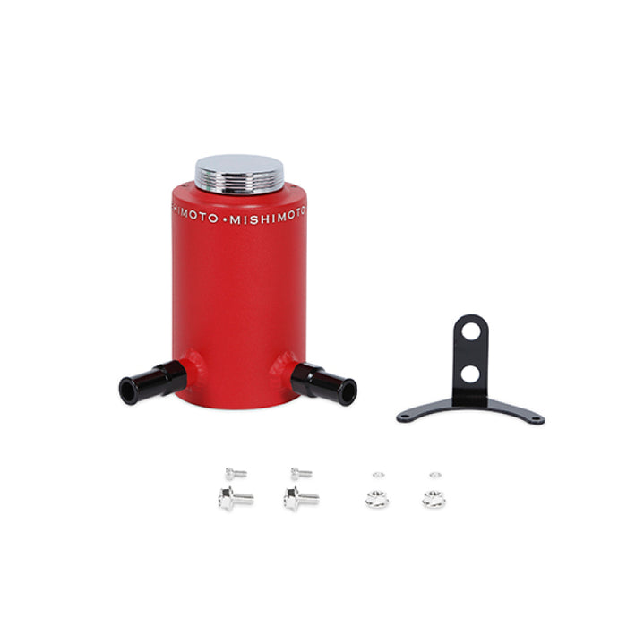 Mishimoto MMRT-PSAWRD Aluminum Power Steering Reservoir Tank - Wrinkle Red