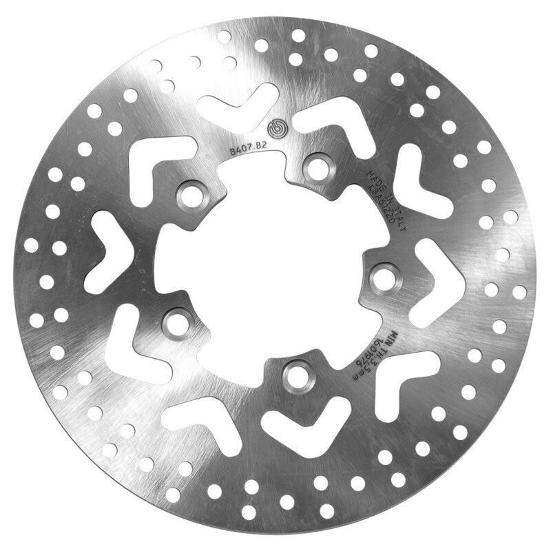 Brembo OE 68B407B2 08-17 Kymco Agility (4T) R16 50CC/05-15 People S 125CC 260x4mm Brake Disc - Front Fixed