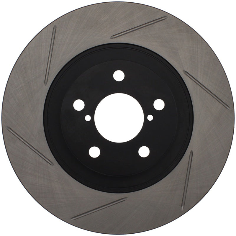 Stoptech 126.47021SL StopTech Power Slot 06-08 Subaru Legacy / 13 Scion FR-S / 13 Subaru BRZ Front Left Slotted Rotor