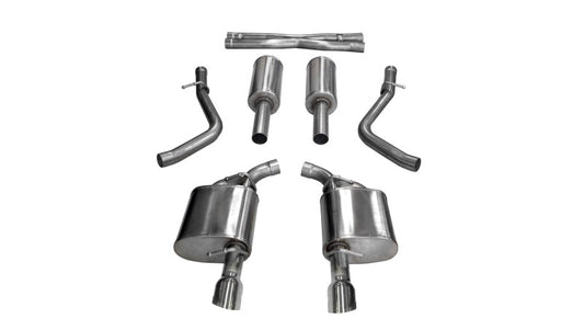 CORSA Performance 21004 Corsa 2017-2020 Dodge Charger 5.7L V8 Xtreme Cat-Back Dual Rear Exit w/4.5in Polished Tips