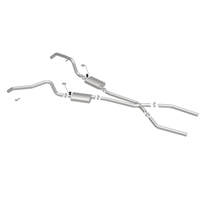 Magnaflow Perf Exhaust MAG15896 67-69 GM F Body 2.5in Dual Exhaust System
