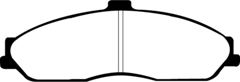EBC DP31162C 03-04 Cadillac XLR 4.6 Redstuff Front Brake Pads