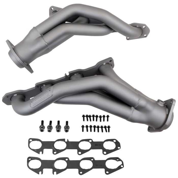 BBK 4019 11-20 Dodge Challenger Hemi 6.4L Shorty Tuned Length Exhaust Headers - 1-7/8in Titanium Ceramic
