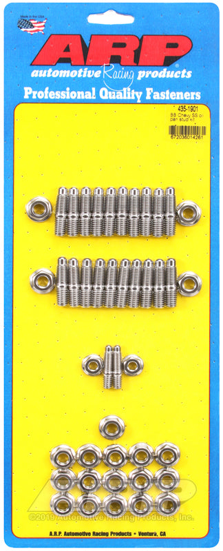 Arp ARP435-1901 BBC S/S Oil Pan Stud Kit