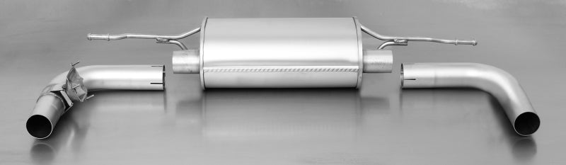 Remus 045014 1500 2014 Audi TT Coupe/Cabrio 2.0L Axle Back Exhaust (Tail Pipes Req)