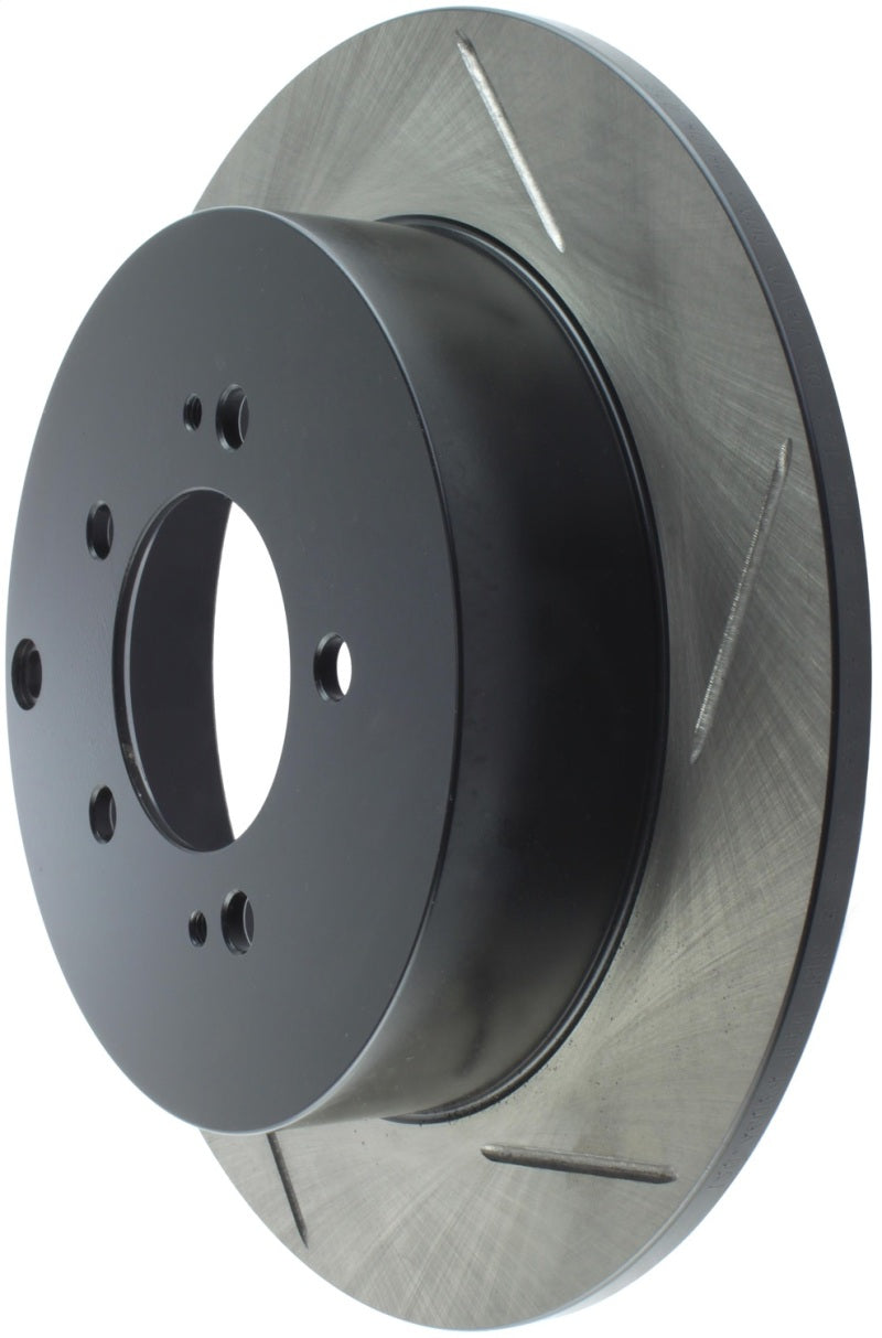 Stoptech 126.46074SL StopTech Power Slot 07-09 Mitsubishi Outlander Slotted Left Rear Rotor