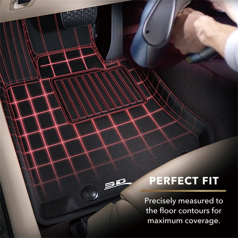 3D MAXpider L1AD04611509 2016-2020 Audi Tt Kagu 1st Row Floormat - Black