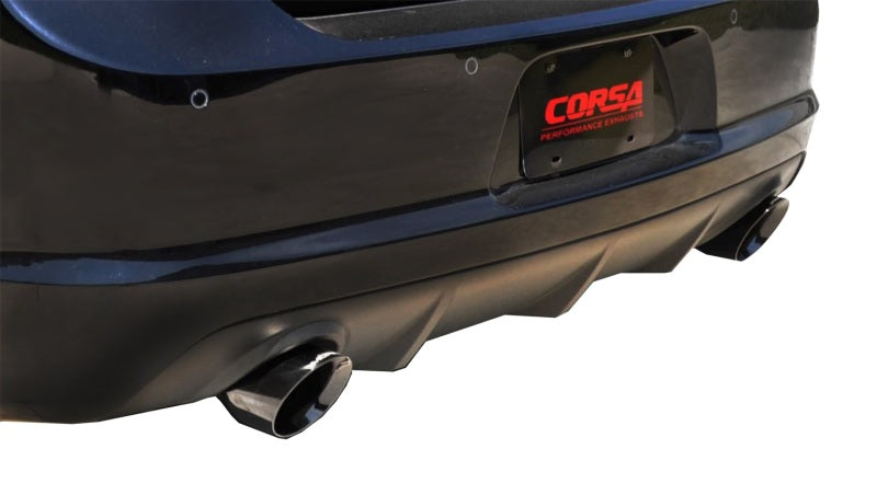 CORSA Performance 14464BLK Corsa 2012-2014 Dodge Charger SRT-8 6.4L V8 Black Xtreme Cat-Back Exhaust