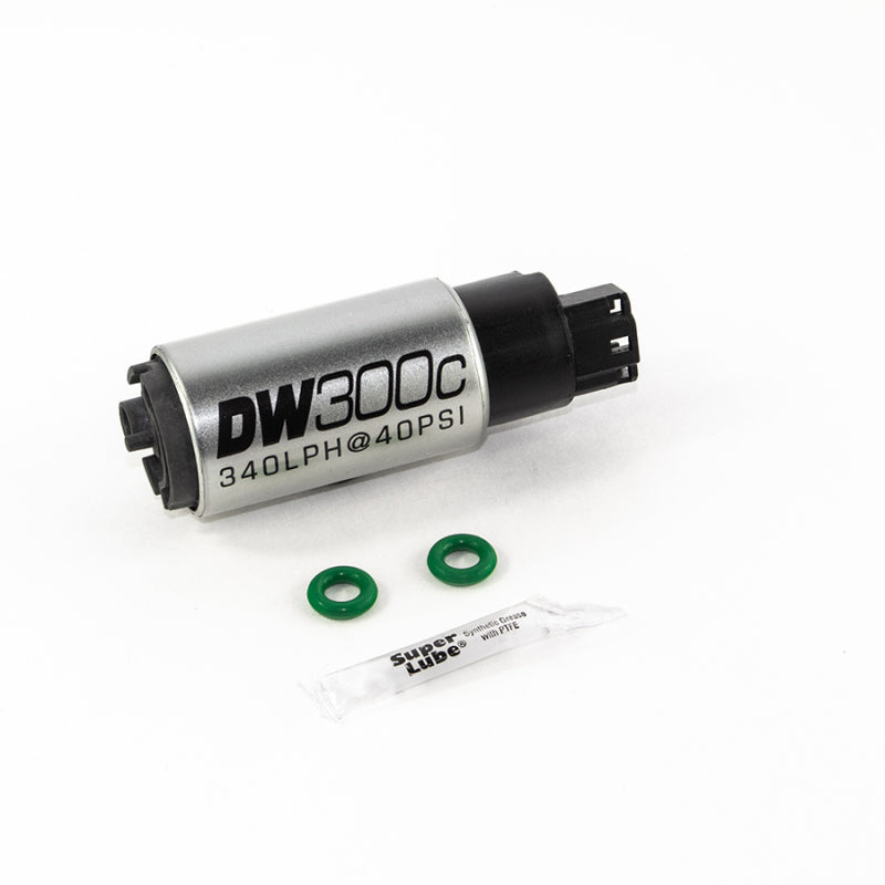 DeatschWerks 9-307-1009 340lph DW300C Compact Fuel Pump w/ 02-06 RSX Set Up Kit (w/o Mounting Clips)