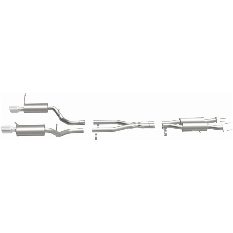 Magnaflow 15068 MagnaFlow 11-12 Dodge Durango V8 5.7L Dual Split Rear Exit Stainless Cat Back Performance Exhaust