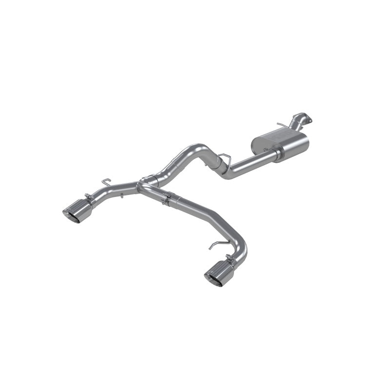 MBRP S5241AL 21-22 Ford Bronco 2.3/2.7L EcoBoost 2/4-Dr 3in Catback Dual Split Rear Exit Aluminized Steel