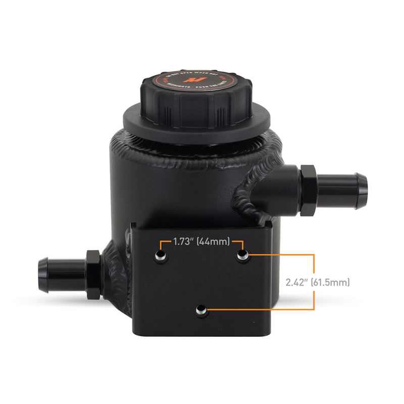 Mishimoto MMRT-EXP-TRDBK Universal Aluminum Coolant Expansion Tank - MWBK