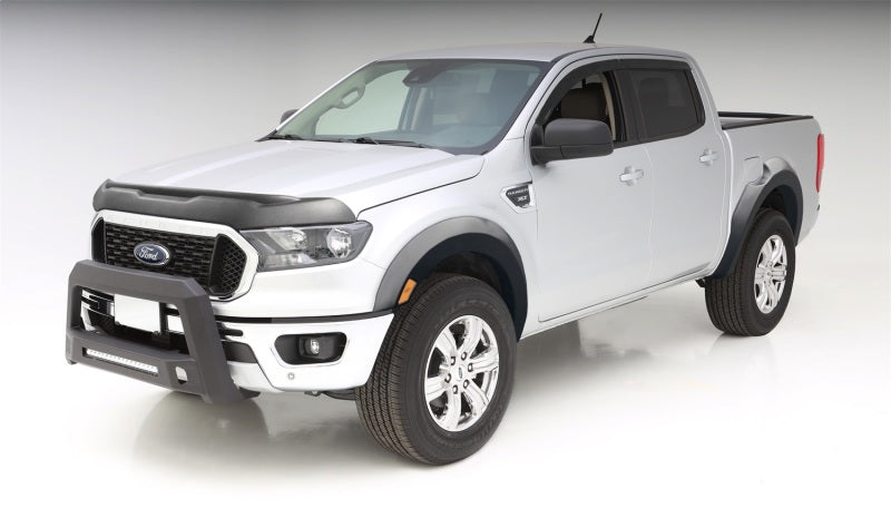 Bushwacker 20953-02 2019 Ford Ranger Supercrew Extend-A-Fender Style Flares 4pc - Black