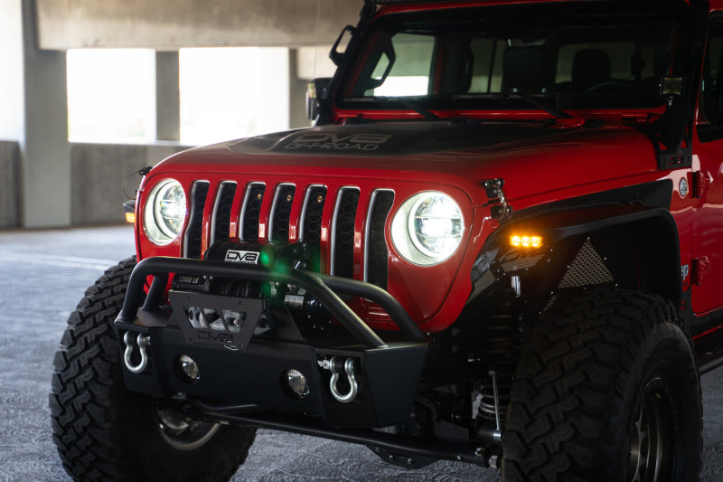 DV8 Offroad FDGL-07 20-23 Jeep Gladiator JT Slim Fender Flares