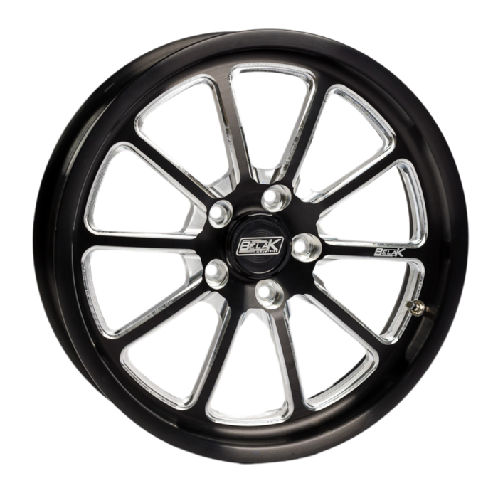Belak Wheels 17045112S42BS-1PC Belak 17x4.5 / 2.25 BS / 5x112 BP / Series 4 Wheel - Monoblock (Req Spacer/Extended Studs)