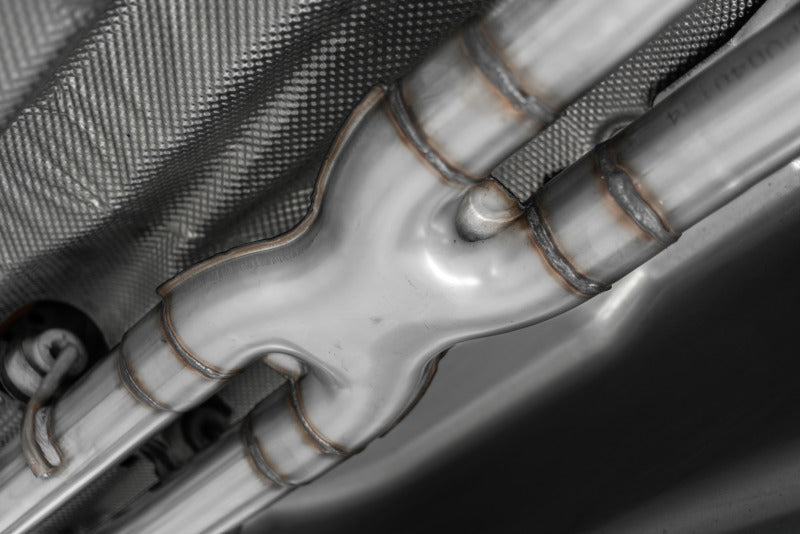 MBRP S52053CF 20-21 Ford Explorer ST 3.0L Ecoboost SS 2.5in Dual Rear Exit w/ Carbon Fiber Quad Tips - T304