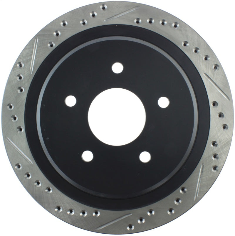 Stoptech 127.62062R StopTech 97-10 Chevy Corvette Slotted & Drilled Rear Right Rotor