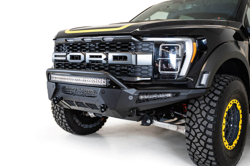 Addictive Desert Designs F210221180103 21-22 Ford Raptor HoneyBadger Front Bumper