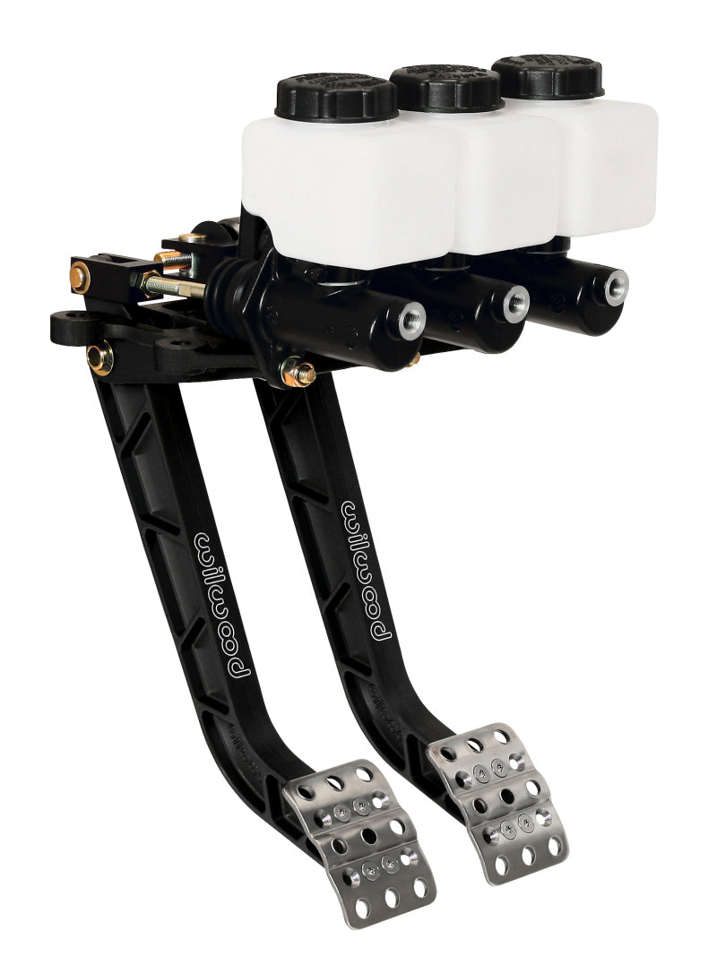 Wilwood 340-11299 Adjustable Dual Pedal - Brake / Clutch - Rev. Swing Mount - 6.25:1
