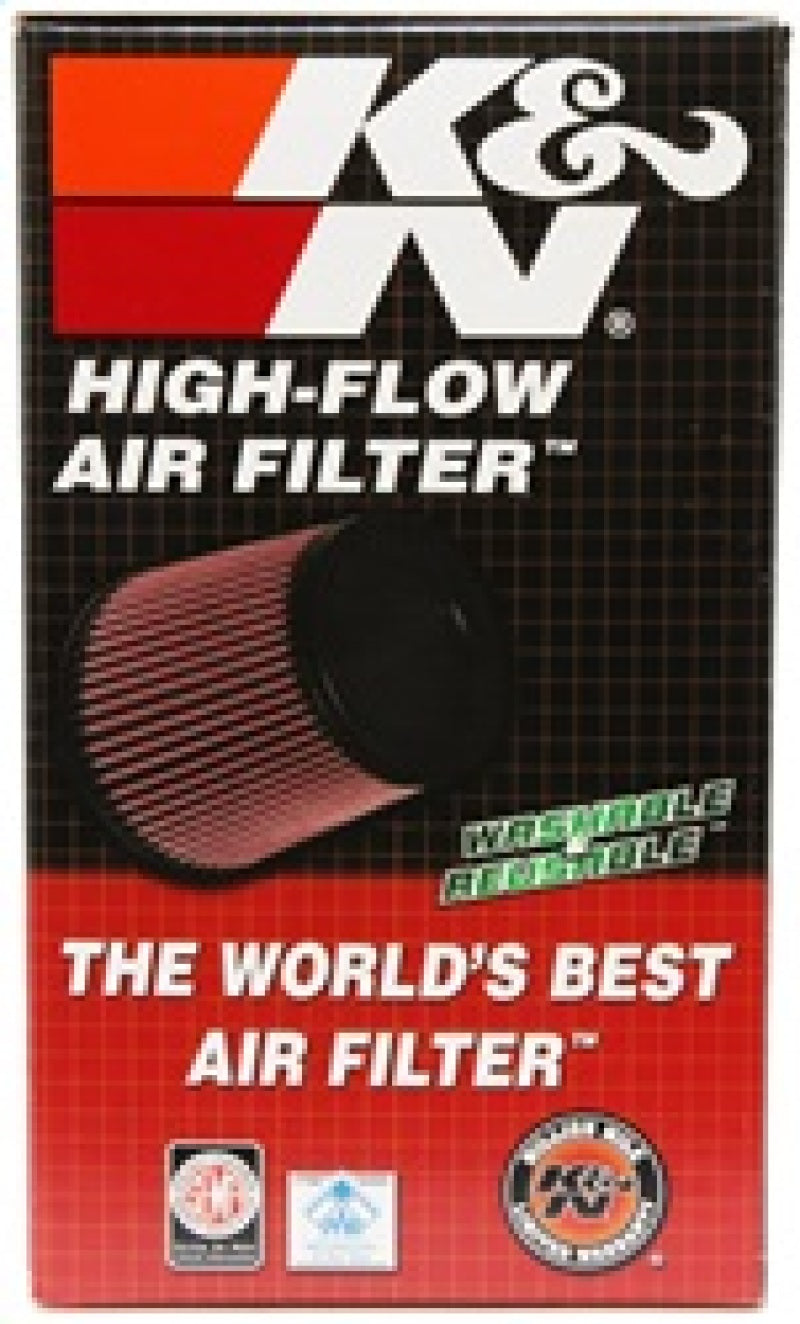 K&N Engineering RF-1047 K&N Round Tapered Universal Air Filter 3 inch Flange 6 inch Base 5 inch Top 6 inch Height