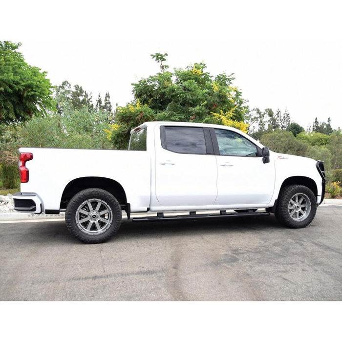 Westin 21-534685 2019 Chevrolet Silverado/Sierra 1500 CC (5.5ft) PRO TRAXX 5 WTW Oval Nerf Step Bars - Black