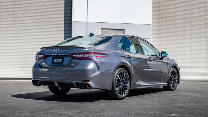 Borla 140853BC 18-22 Toyota Camry XSE 2.5L i4 AT/MT FWD / 4DR S-TYPE Cat Back Exhaust (Black Chrome)