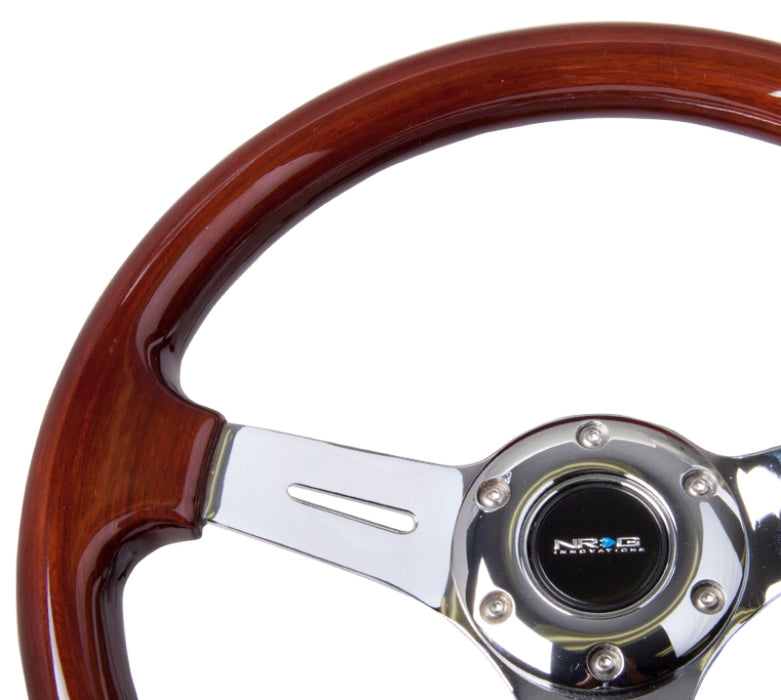 Nrg Innovation NRGST-015-1CH Steering Wheel 330mm 1in Dish Classic Wood Grain