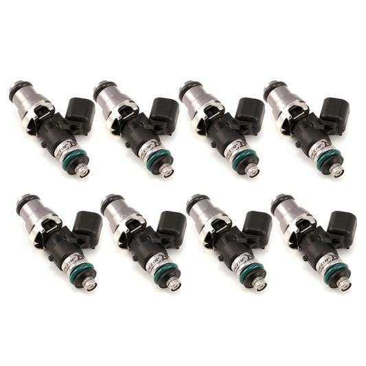 Injector Dynamics 1300.48.14.14.8 1340cc Injectors - 48mm Length - 14mm Grey Top - 14mm Lower O-Ring (Set of 8)