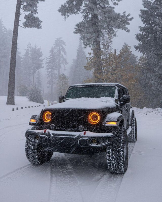 ORACLE Lighting 5769J-332 Oracle Jeep Wrangler JL/Gladiator JT 7in. High Powered LED Headlights (Pair) - Dynamic